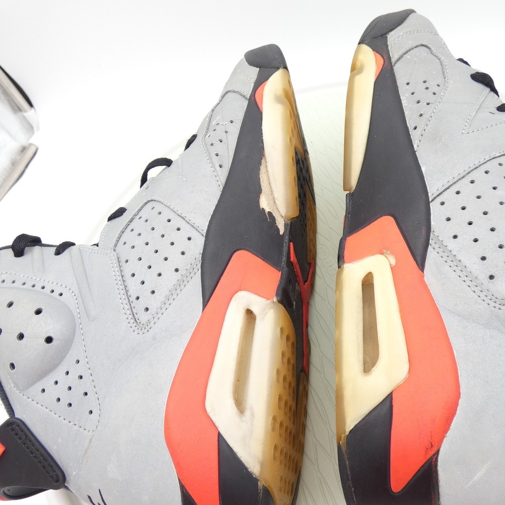 Jordan 6 Retro Reflections Of A Champion Iron Grey Black CI4072-001 Mens 11 - Picture 7 of 10